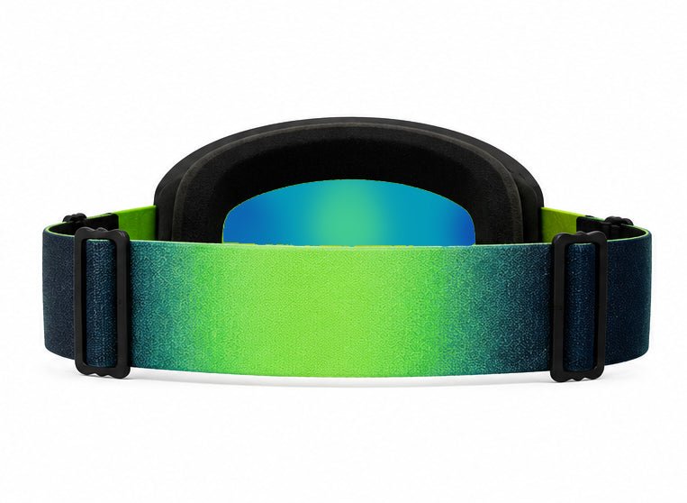 Gremlin snow goggles by MHDUB with silicone-backed strap